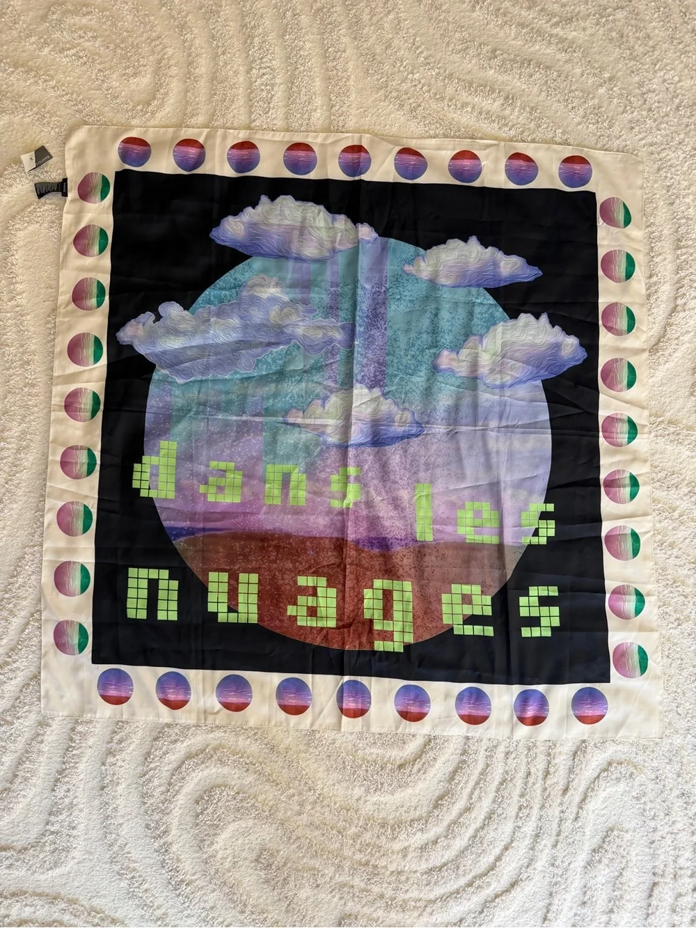 Dans les Nuages Multicolor  Scarf